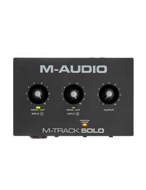 INTERFACE M-AUDIO M-TRACK SOLO USB INTERFACE M-AUDIO M-TRACK SOLO USB