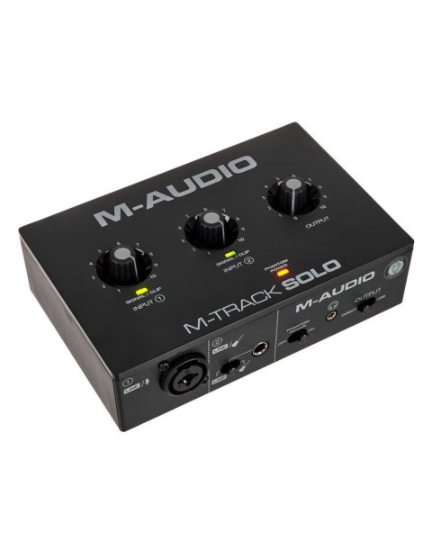 INTERFACE M-AUDIO M-TRACK SOLO USB INTERFACE M-AUDIO M-TRACK SOLO USB