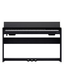 PIANO ROLAND CONTRAPESADO F701-CB CON MUEBLE TRIPLE PEDALERA NEGRO