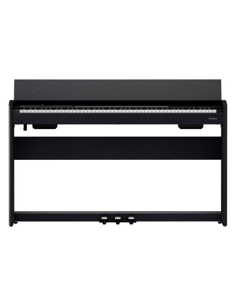 PIANO ROLAND CONTRAPESADO F701-CB CON MUEBLE TRIPLE PEDALERA NEGRO PIANO ROLAND CONTRAPESADO F701-CB CON MUEBLE TRIPLE PEDALERA NEGRO
