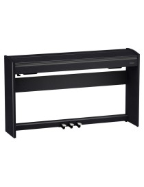 PIANO ROLAND CONTRAPESADO F701-CB CON MUEBLE TRIPLE PEDALERA NEGRO