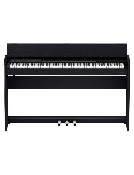 PIANO ROLAND CONTRAPESADO F701-CB CON MUEBLE TRIPLE PEDALERA NEGRO PIANO ROLAND CONTRAPESADO F701-CB CON MUEBLE TRIPLE PEDALERA NEGRO