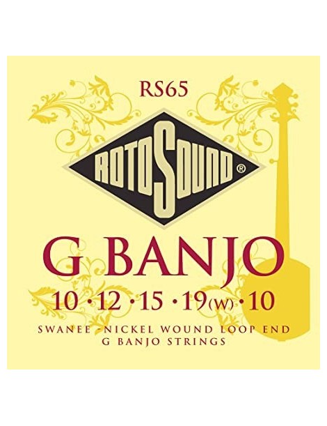 CUERDA BANJO ROTOSOUND RS65 JUEGO