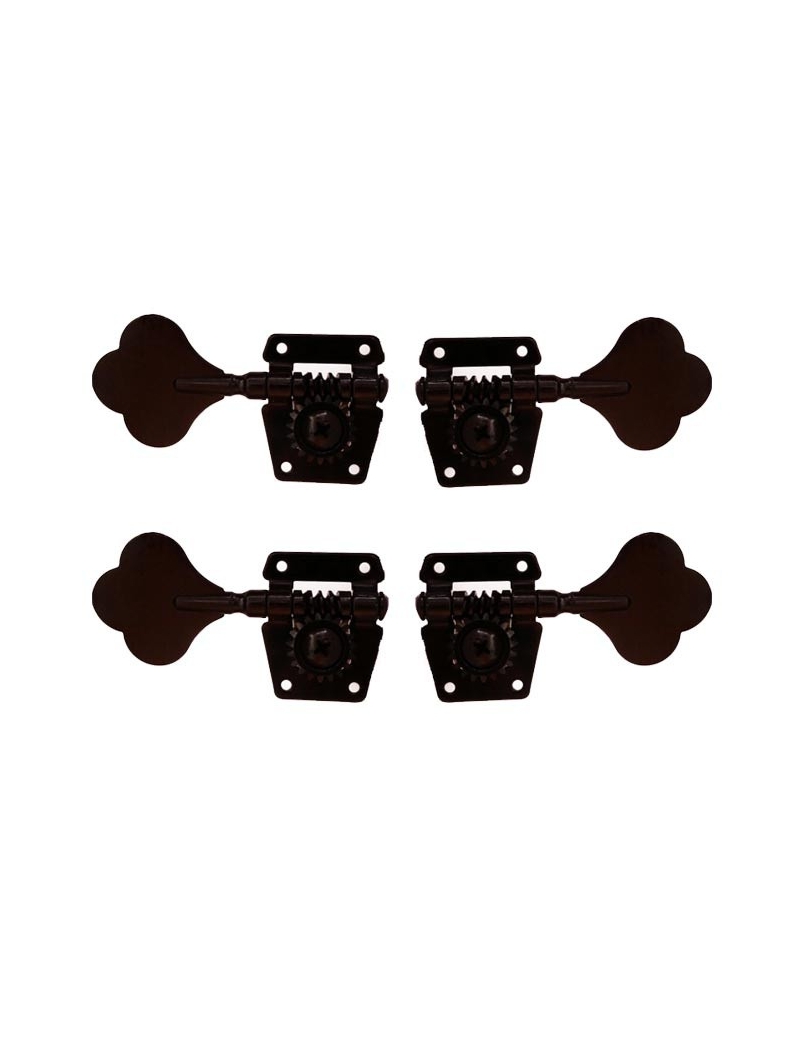 CLAVIJERO BAJO 2+2 SET NEGRO