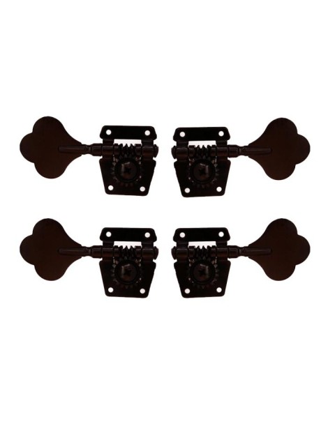 CLAVIJERO BAJO 2+2 SET NEGRO