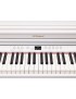 PIANO ROLAND CONTRAPESADO RP701-WH CON MUEBLE TRIPLE PEDALERA BLANCO BLUETOOTH