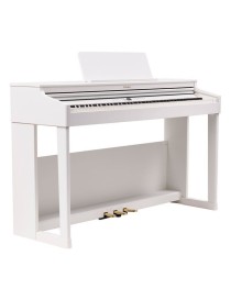 PIANO ROLAND CONTRAPESADO RP701-WH CON MUEBLE TRIPLE PEDALERA BLANCO BLUETOOTH