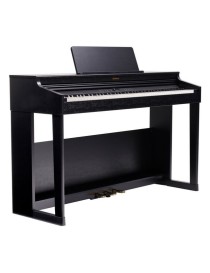 PIANO ROLAND CONTRAPESADO RP701-CB CON MUEBLE TRIPLE PEDALERA NEGRO MATE BLUETOOTH