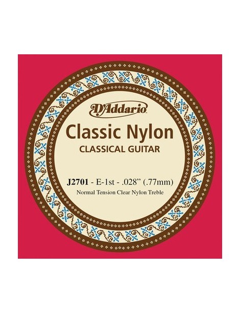 CUERDA CLÁSICA SUELTA D'ADDARIO J27-01 1