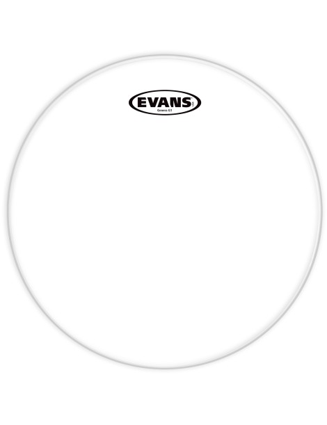 PARCHE EVANS CLEAR TRANSPARENTE G1 1 CAPA TT14G1 14"