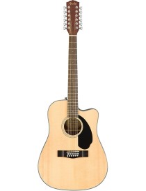 GUITARRA ACÚSTICA FENDER 4/4 RECORTADA CD-60SCE-NT NATUTAL12 CUERDAS WN CON PREVIO 970193021