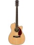 GUITARRA ACÚSTICA FENDER 4/4 RECORTADA CC-140SCE CONCERT NT NATURA CON PREVIO Y ESTUCHE 970253321