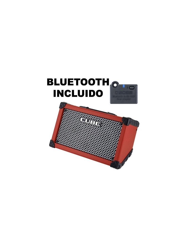 AMPLIFICADOR GUITARRA ROLAND CUBE STREET 5W ROJO