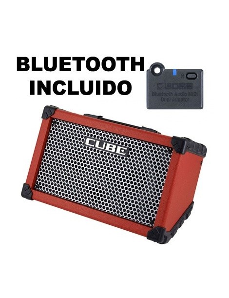 AMPLIFICADOR GUITARRA ROLAND CUBE STREET 5W ROJO