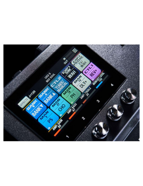 PEDALERA MULTIEFECTO BOSS GX-100 CON PEDAL DE EXPRESIÓN