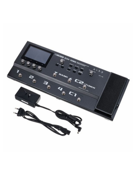 PEDALERA MULTIEFECTO BOSS GX-100 CON PEDAL DE EXPRESIÓN