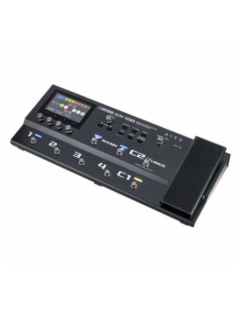 PEDALERA MULTIEFECTO BOSS GX-100 CON PEDAL DE EXPRESIÓN PEDALERA MULTIEFECTO BOSS GX-100 CON PEDAL DE EXPRESIÓN