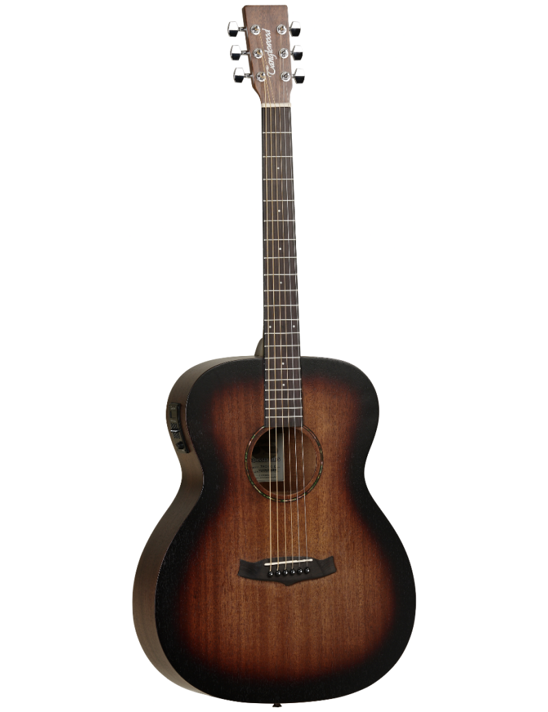 GUITARRA ACÚSTICA TANGLEWOOD 4/4 TWCROE SUNBURST SATINADO ENVEJECIDO CON PREVIO