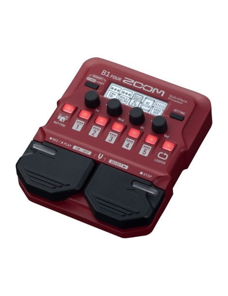 PEDALERA MULTIEFECTO ZOOM B1 FOUR BAJO