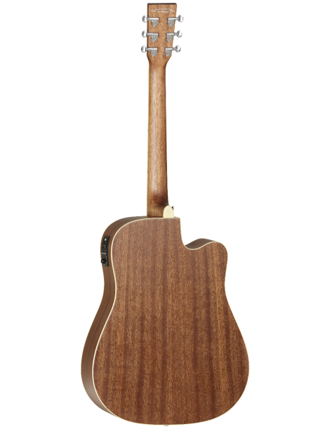 GUITARRA ACÚSTICA TANGLEWOOD 4/4 TW10LH NATURAL ZURDA CON PREVIO