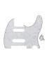 GOLPEADOR ELÉCTRICA TIPO MODELO TELECASTER BLANCO PERLADO 3 CAPAS BLANCO-NEGRO-BLANCO