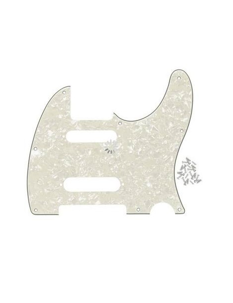 GOLPEADOR ELÉCTRICA TIPO MODELO TELECASTER NASHVILLE BLANCO PERLADO