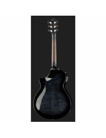 GUITARRA ACÚSTICA IBANEZ 4/4 RECORTADA AEWC400TKS CON PREVIO SUNBURST NEGRO