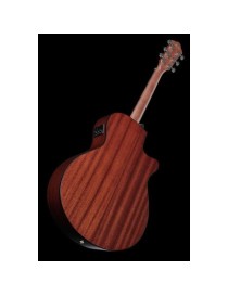 GUITARRA ACÚSTICA IBANEZ 4/4 RECORTADA AEG70LTIH CON PREVIO TIGER BURST ZURDA