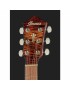 GUITARRA ACÚSTICA IBANEZ 4/4 RECORTADA AEG70LTIH CON PREVIO TIGER BURST ZURDA