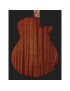 GUITARRA ACÚSTICA IBANEZ 4/4 RECORTADA AEG70LTIH CON PREVIO TIGER BURST ZURDA