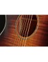 GUITARRA ACÚSTICA IBANEZ 4/4 RECORTADA AEG70LTIH CON PREVIO TIGER BURST ZURDA