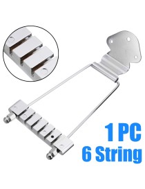 PUENTE PARA GUITARRA 6 CUERDAS CROMADO