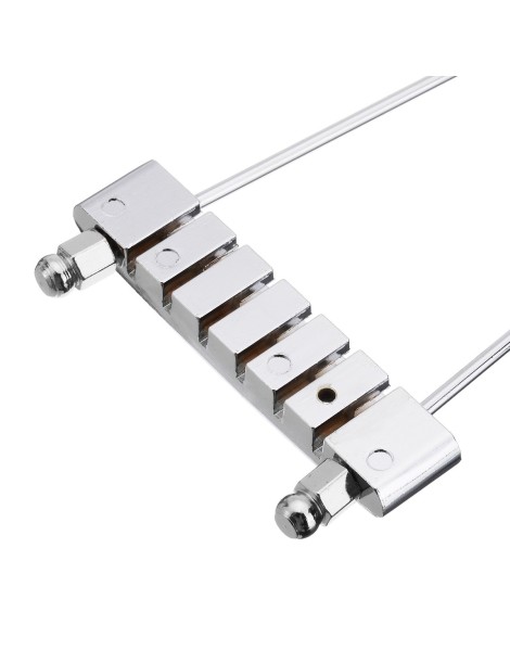 PUENTE PARA GUITARRA 6 CUERDAS CROMADO