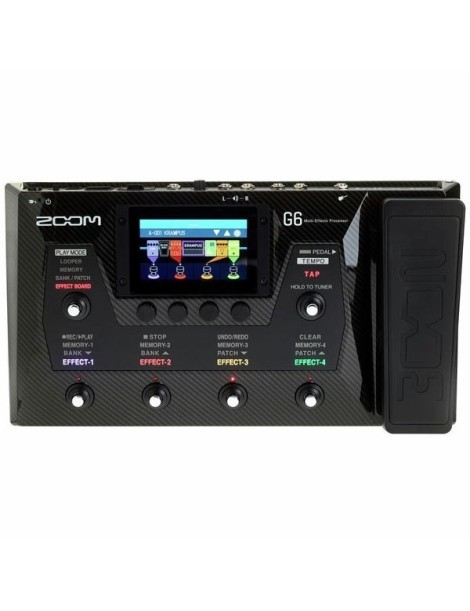 PEDALERA MULTIEFECTO GUIT ZOOM G6