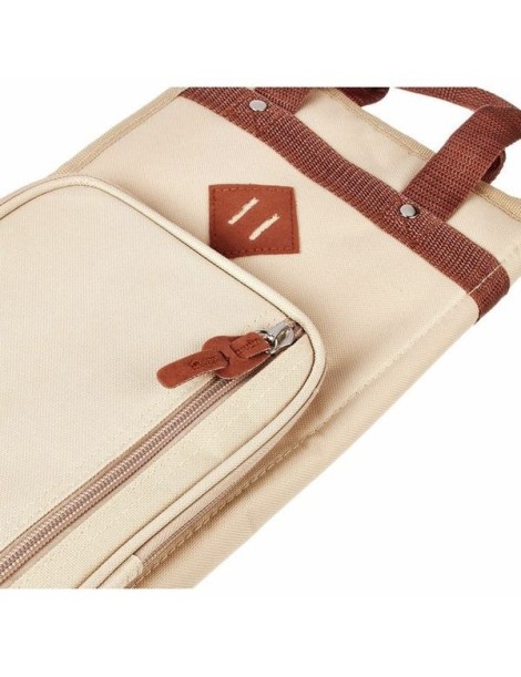 FUNDA BAQUETAS TAMA TSB24BE DE COLGAR BEIGE 12 PARES