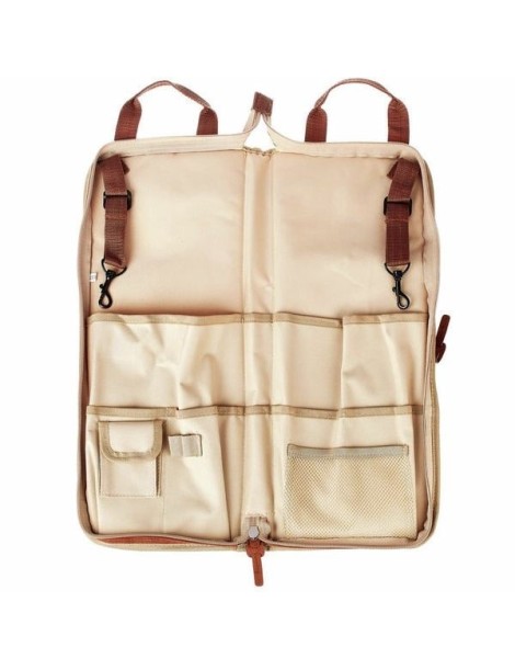 FUNDA BAQUETAS TAMA TSB24BE DE COLGAR BEIGE 12 PARES