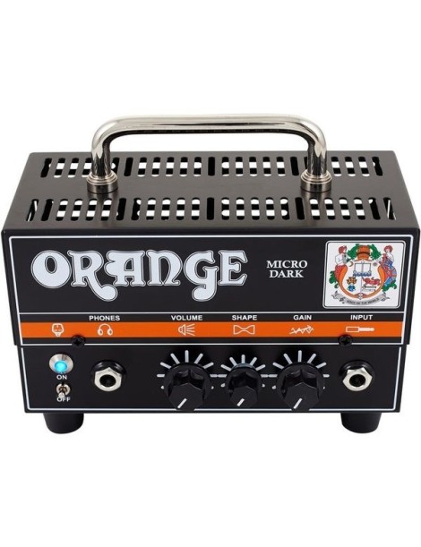 CABEZAL GUITARRA VALVULAR ORANGE MICRO DARK 20W