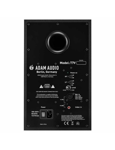 ALTAVOZ MONITOR ESTUDIO ADAM T7V 7" 70W