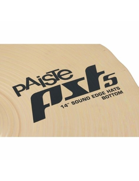 PLATO PAISTE PST5 ROCK HI HAT SOUND EDGE 14"