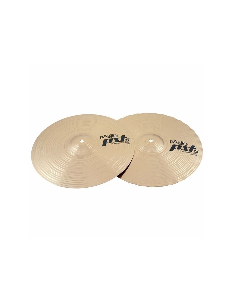 PLATO PAISTE PST5 ROCK HI HAT SOUND EDGE 14"