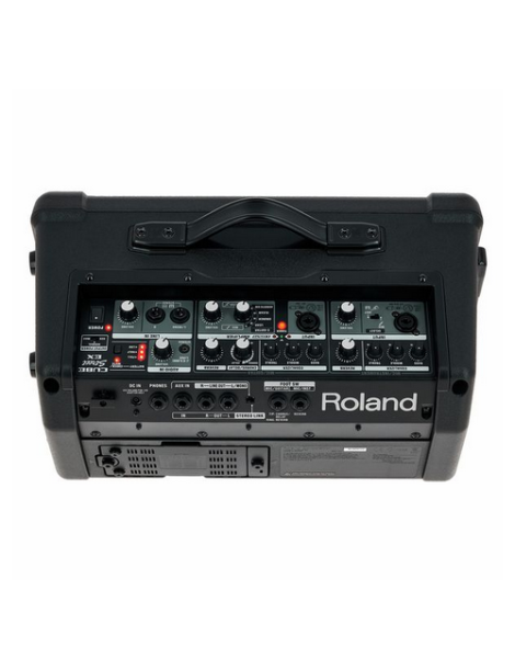 AMPLIFICADOR GUITARRA ROLAND CUBE STREET EX 10/25/50W NEGRO CON BATERIA RECARGABLE