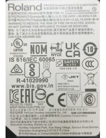 FUENTE DE ALIMENTACIÓN BOSS PSB-230EU AC/DC ADAPTADOR 2000mA OUT:9 V 2.0 A