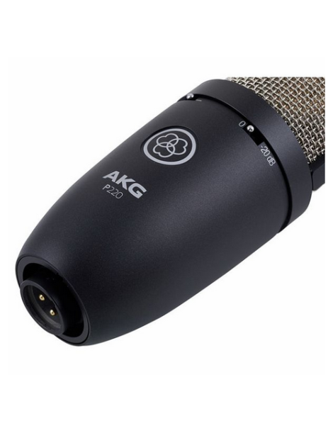 MICRÓFONO ESTUDIO AKG P220 + AURICULAR K72