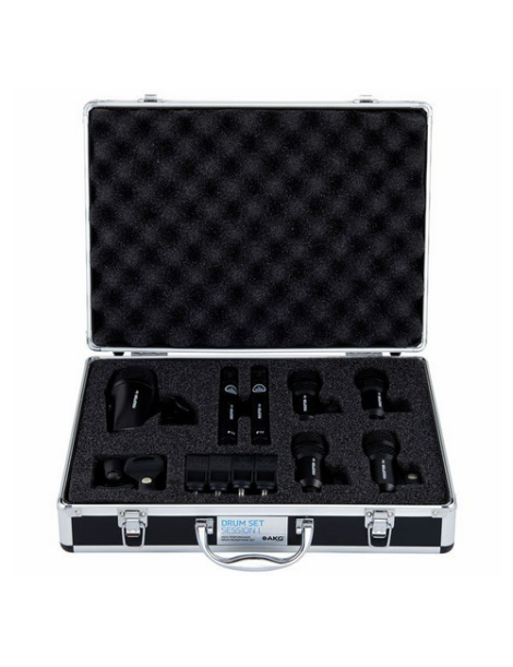 MICRÓFONO PARA BATERÍA KIT 7 AKG DRUM SET SESSION CON ACCESORIOS MICRÓFONO PARA BATERÍA KIT 7 AKG DRUM SET SESSION CON ACCESORIOS