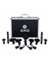 MICRÓFONO PARA BATERÍA KIT 7 AKG DRUM SET SESSION CON ACCESORIOS