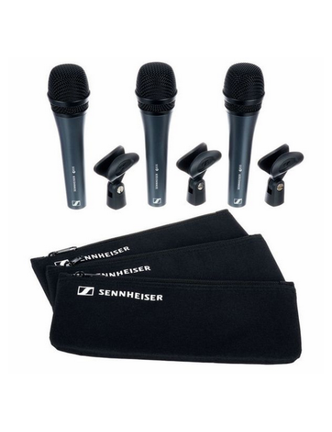 MICRÓFONO SENNHEISER E835 CARDIODE VOCAL PACK DE 3 UNIDADES