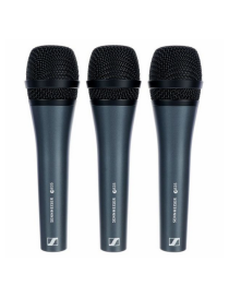 MICRÓFONO SENNHEISER E835 CARDIODE VOCAL PACK DE 3 UNIDADES