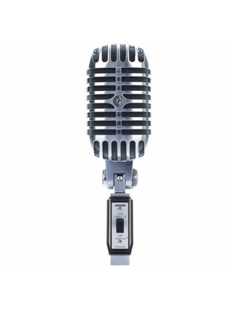 MICRÓFONO SHURE VINTAGE PROFESIONAL 55SH TIPO ELVIS VOCAL DINÁMICO