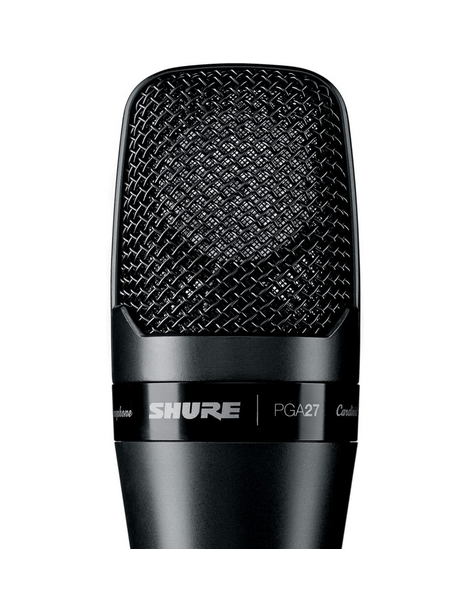 MICRÓFONO ESTUDIO SHURE PGA27 CONDENSADOR CARDIODE