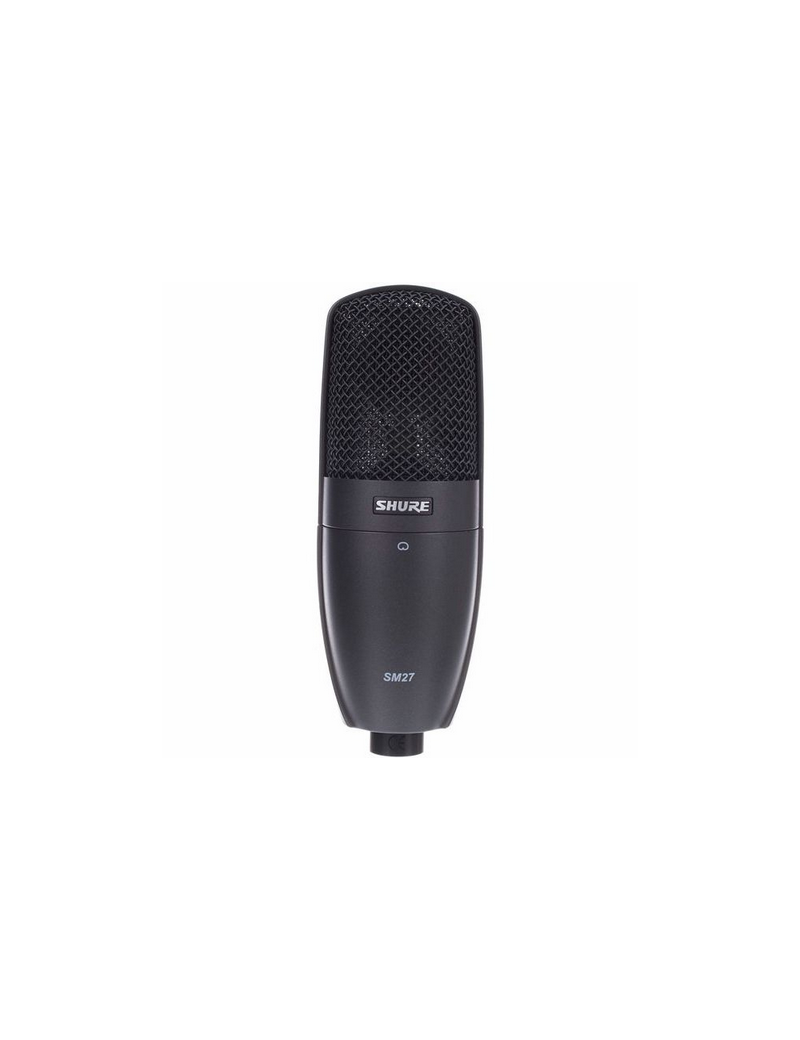 MICRÓFONO ESTUDIO SHURE SM27 CONDENSADOR CARDIODE